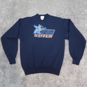 Vintage Disney Stitch Pull Over Sweater Boys‎ Youth Large 10-12